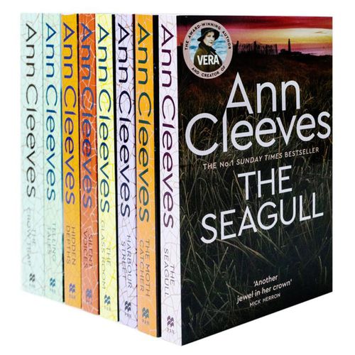 TEMU Ann Cleeves Tv Vera Stanhope Series Collection 8 Books Set Telling Tales Harbour Street Silent Voices Hidden Depth