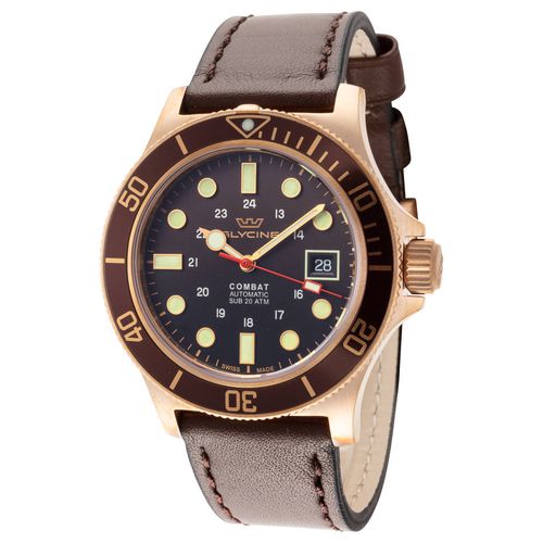Combat Sub 42 Bronze Men's Watch