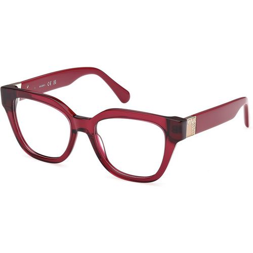 MAX&Co Mujer MAX&Co MO5193 069 Monturas ópticas Acetato Burdeos Cuadrada Norma