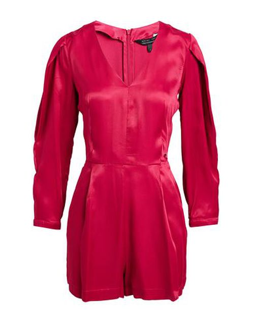Woman Playsuit Magenta