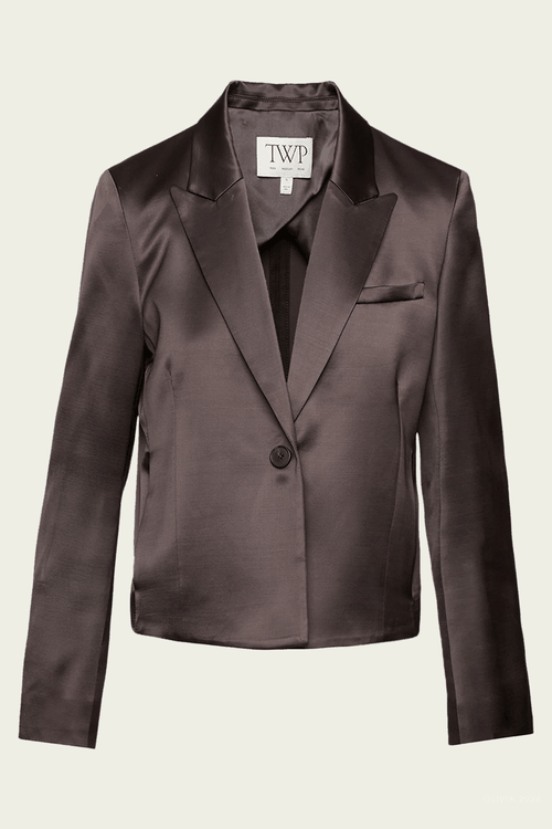 Sawyer Blazer in Chocolate Torte