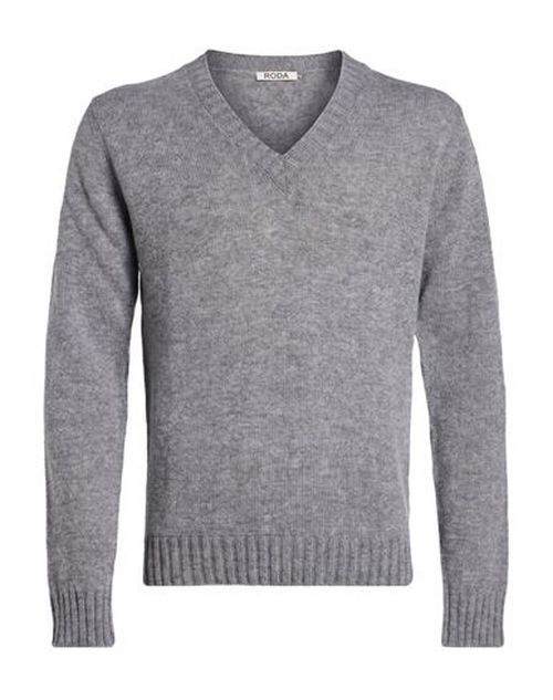 Man Sweater Grey Size L Wool