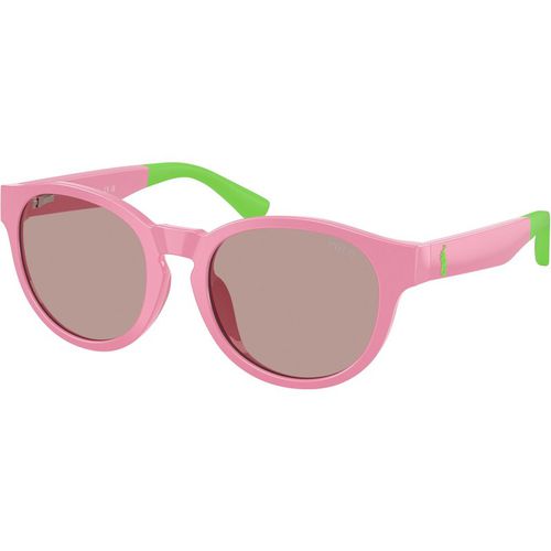 Polo Ralph Lauren Bambino Polo Ralph Lauren PP9512U 63647N Occhiali da sole bambino Iniettato Rosa Marrone Pantos Normale