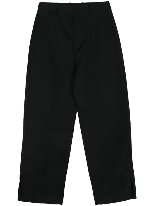 Wool trousers - Black