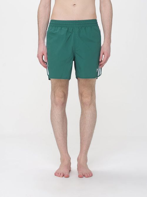 Swimsuit Men color Green