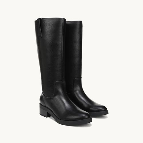 Stride Brinley Tall Boot Black Faux Leather