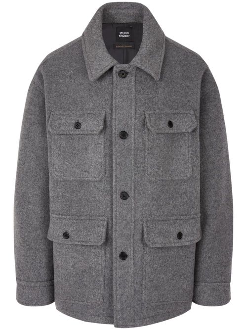Wool worker jacket - Grey
