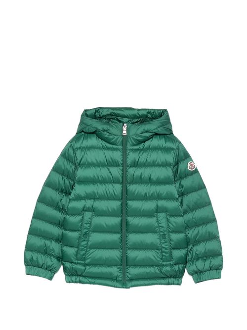 Kids Down-Filled Hooded Coat with Snap Pockets
