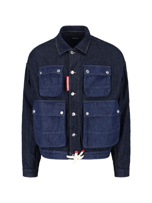Denim Cargo Jacket