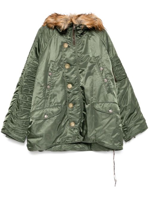 Skull parka jacket - Green