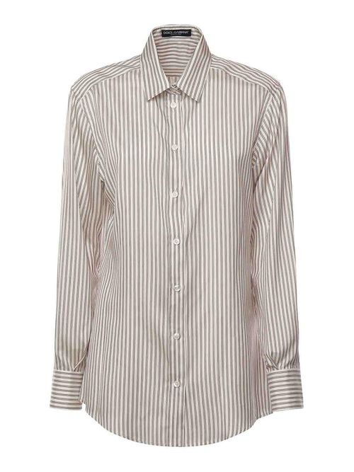 Striped Silk Shirt
