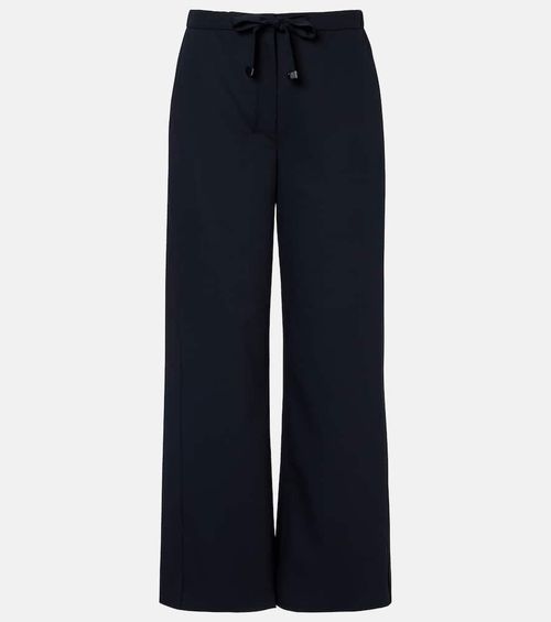 Argenta virgin wool wide-leg pants