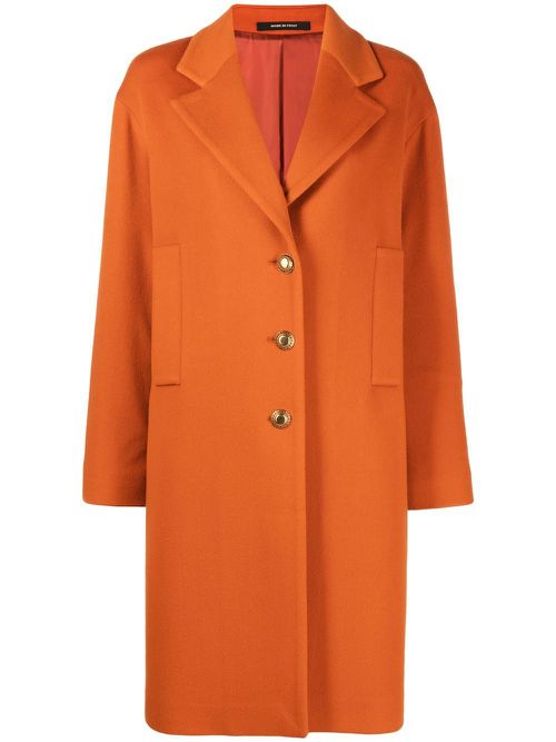 Tagliatore Kyra single-breasted coat - Orange