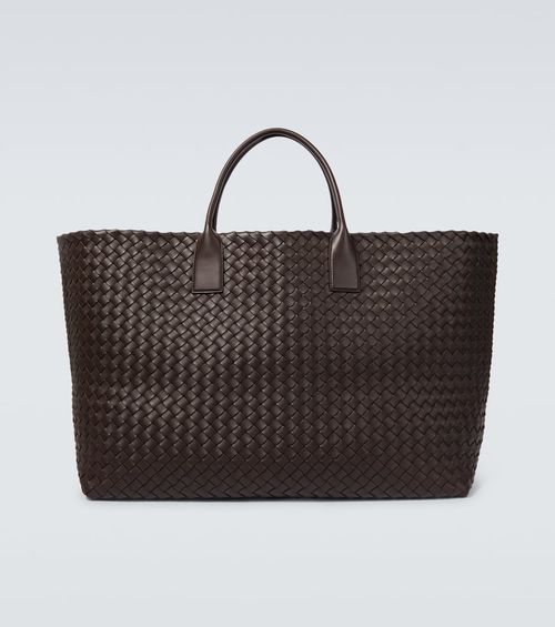 Cabat Large leather tote bag
