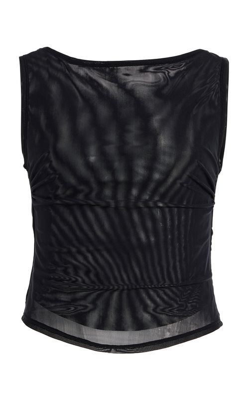 Lia Mesh Tank Top - Moda Operandi