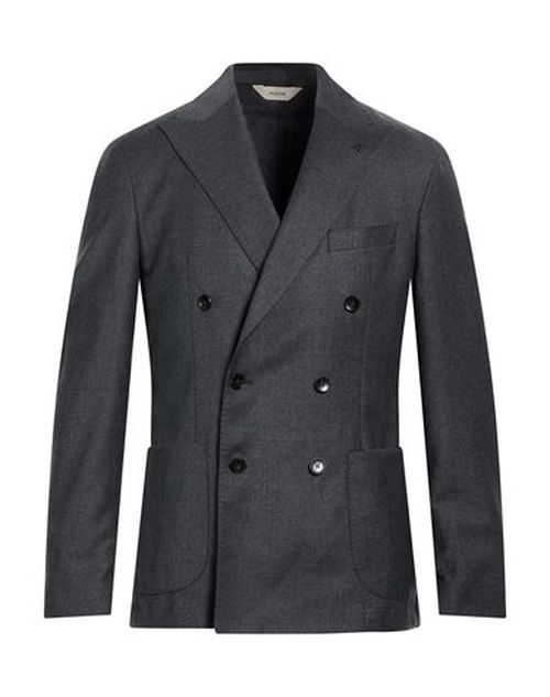 Man Blazer Charcoal Size 42 Virgin Wool, Elastane