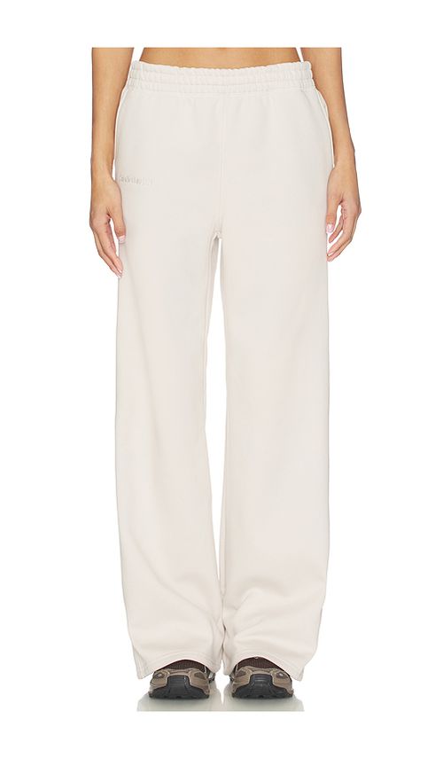 Favorite Daughter The Collegiate Wide Leg in Neutral. L. Also in M, S