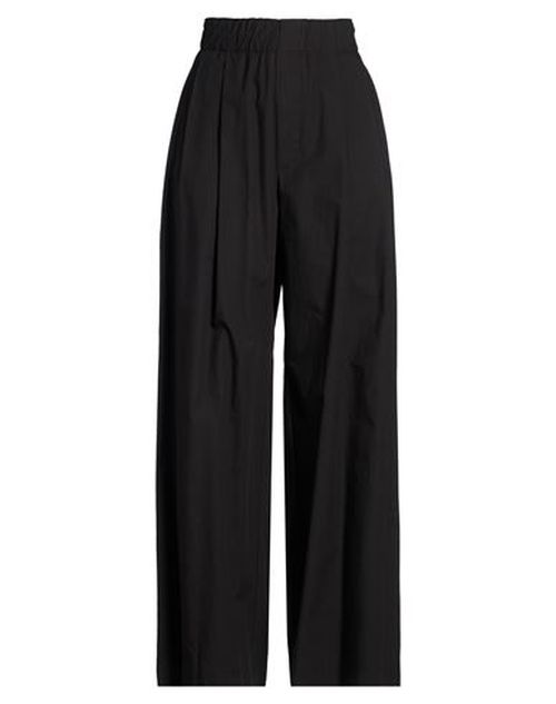 Crème Woman Pants Black Size 6 Polyester, Cotton