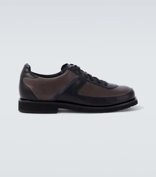 Ten Pin leather sneakers