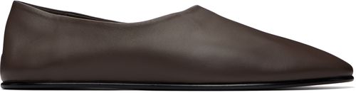 Brown Ballerino Loafers