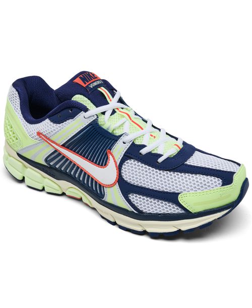 Men's Zoom Vomero 5 Casual Sneakers from Finish Line - Volt, Navy