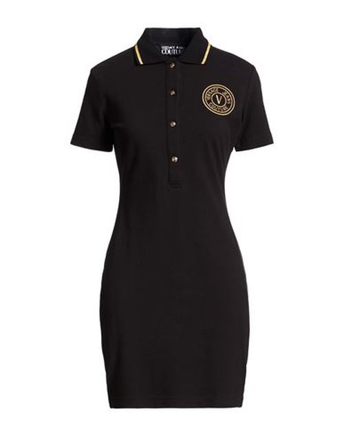 Woman Mini dress Black Size M Cotton