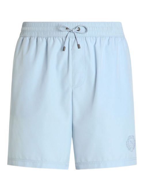 Drawstring swim shorts - Blue
