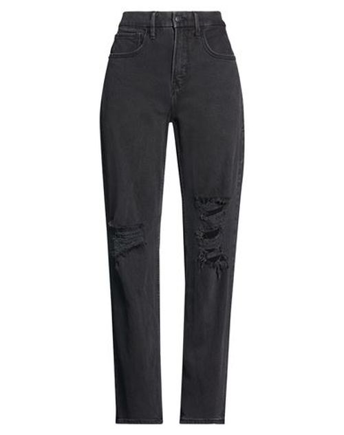 Woman Jeans Black Size 28 Cotton, Tencel, Recycled cotton, Elastane