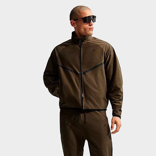 Men's Sportswear Tech Dri-FIT Shori Knit Track Jacket in Dark Hazel/Black