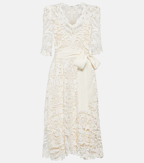 Elie Saab Lace midi dress