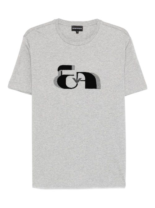 Printed cotton t-shirt