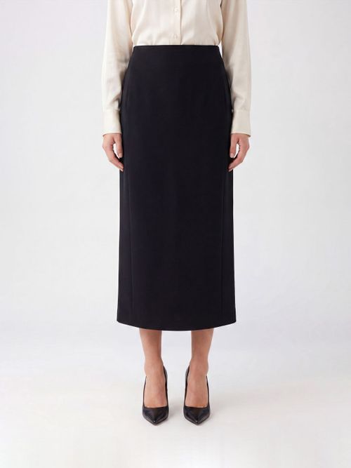 Skirt Woman color Black