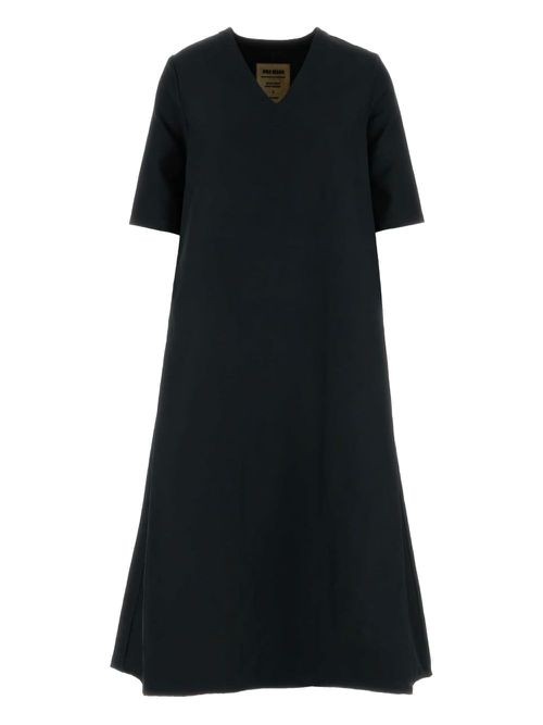 Uma Wang flared midi dress - Black