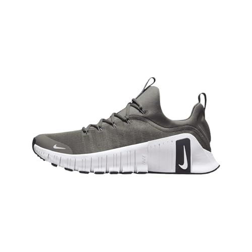 Nike Free Metcon 6 Men's Workout Shoes (FJ7127-002, Flat Pewter/Anthracite/Summit White/White)
