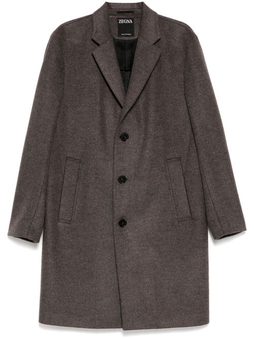 Cashmere coat - Brown