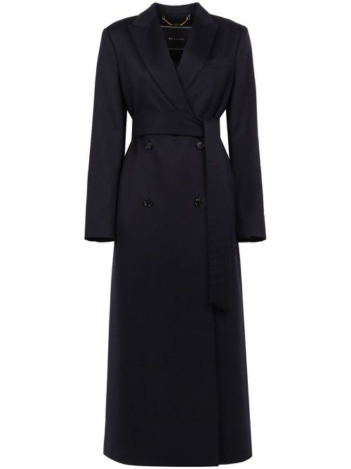Double-breasted trench coat - Blue
