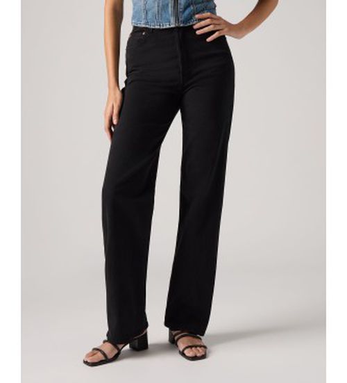 Levi's for woman. 79078-0023 Jeans Ribcage Full-Length black (33/32), Casual, Cotton, Denim