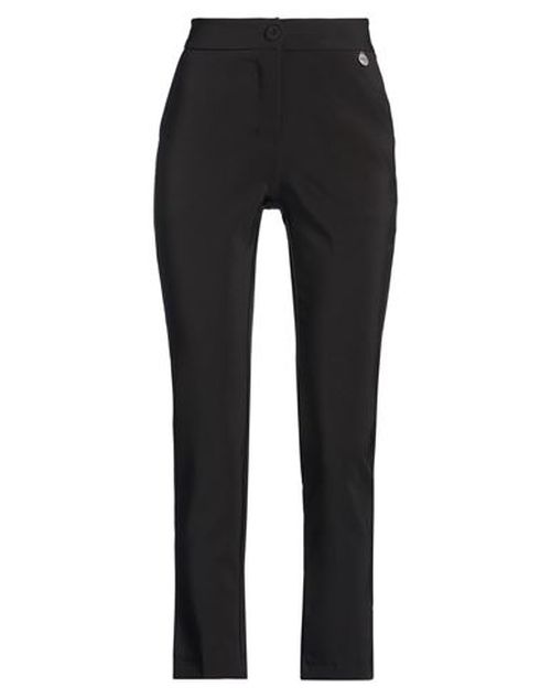 Woman Pants Black Size 2 Polyester, Elastane