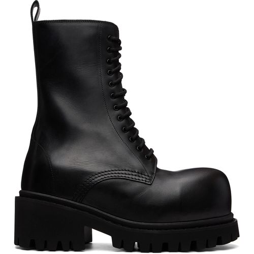 Black Stomper Boots