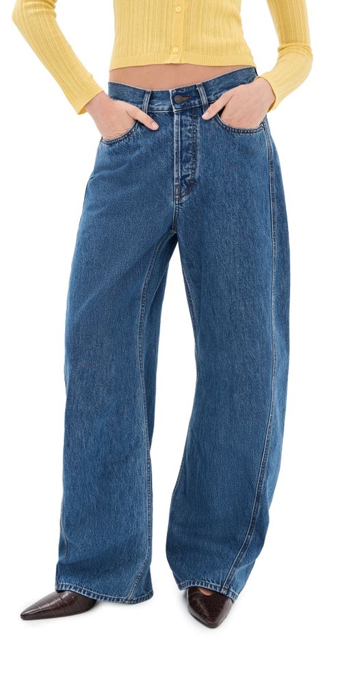 Callum Barrel Jeans New Blue
