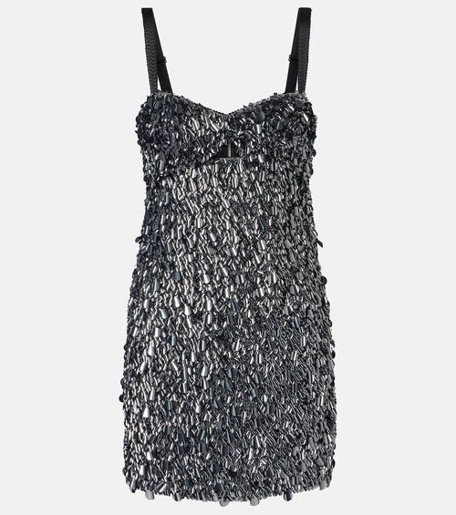 Sequined minidress
