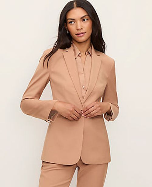 Ann Taylor The Fitted Long Blazer