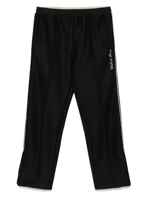 WALK IN PARIS The Heritage track pants - Black