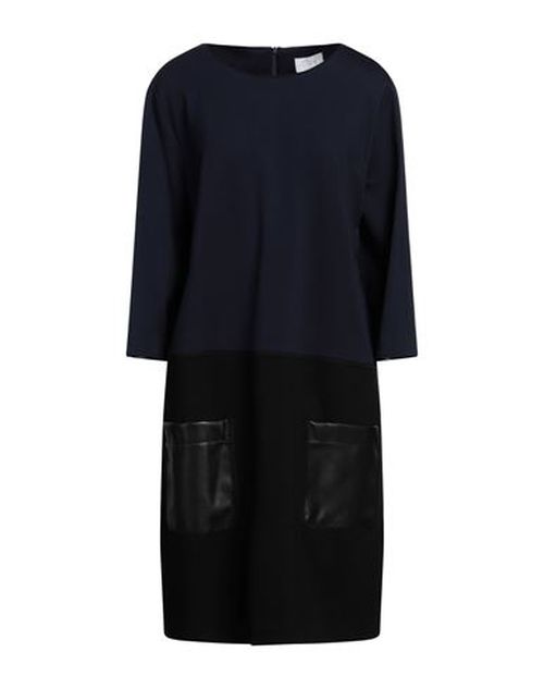 Woman Midi dress Midnight blue Size 12 Viscose, Polyamide, Elastane, Polyester, Polyurethane