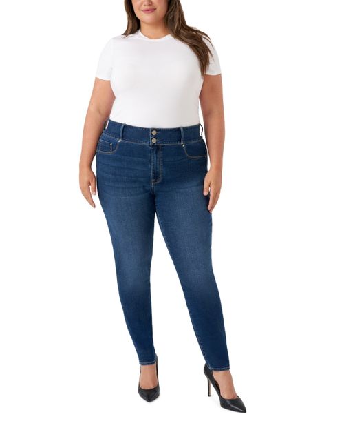 Plus Size High Rise Curvy Legging Jeans - Canyon Dark Wash
