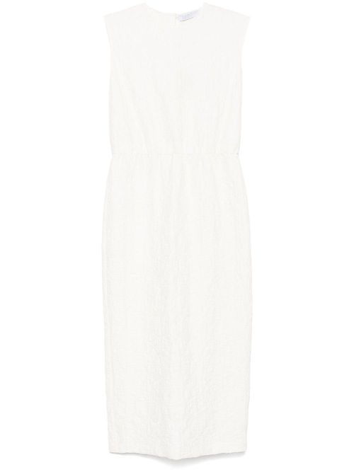 HARRIS WHARF LONDON- Cotton Long Dress