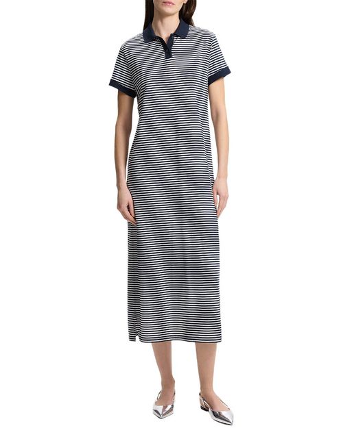 Stripe Polo Dress