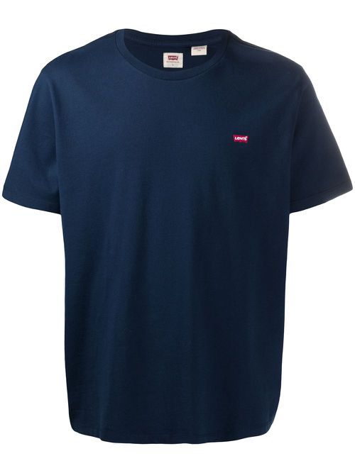 Logo detail T-shirt - Blue