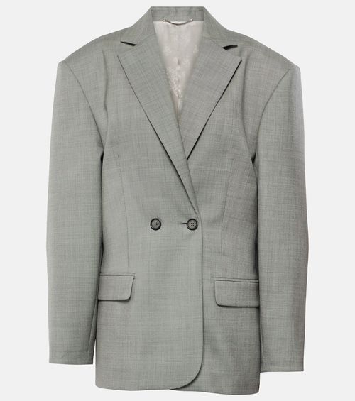 Boxy wool blazer