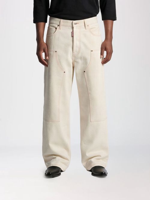 Jeans Men color White